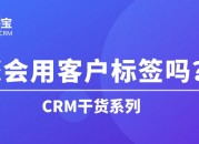 如何在CRM客户管理系统中管理客户标签？